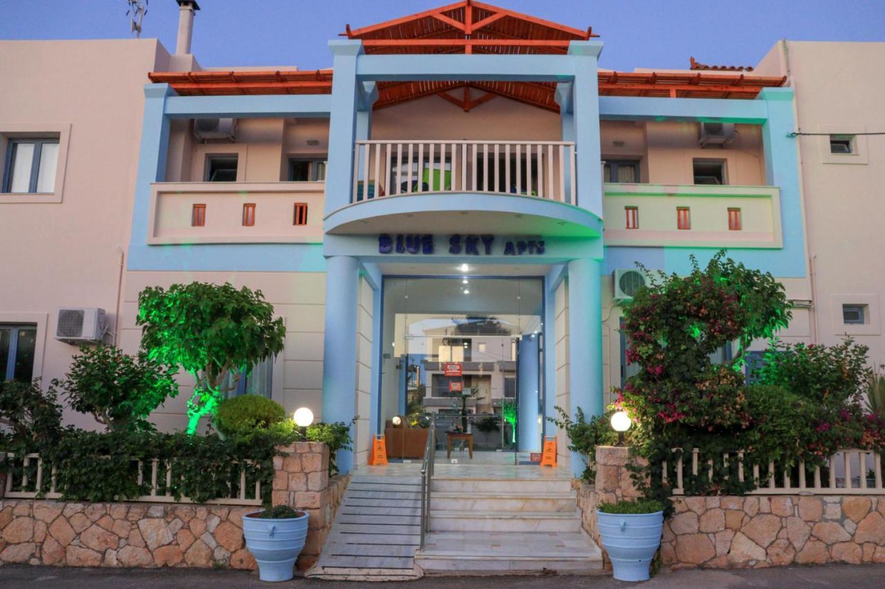 Blue Sky Hotel Apts Gúvesz Kültér fotó
